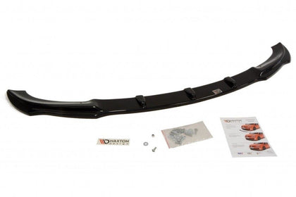 Maxton frontsplitter til BMW 3 E46 Coupe – blank sort – billede 2 af 2