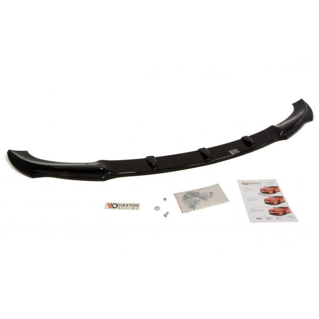 Maxton frontsplitter til BMW 3 E46 Coupe – blank sort – billede 2 af 2