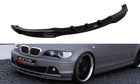 Maxton frontsplitter til BMW 3 E46 Coupe Facelift Model – blank sort – billede 1 af 2
