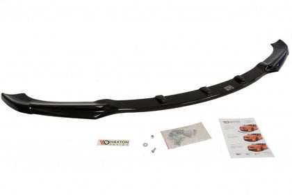 Maxton frontsplitter til BMW 3 E46 Saloon Facelift Model – blank sort – billede 3 af 3