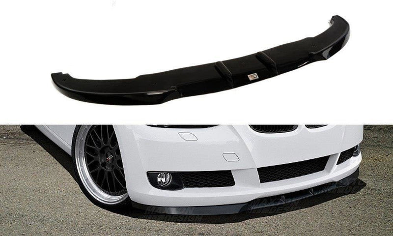 Maxton frontsplitter til BMW 3 E92 / E93 – blank sort – billede 1 af 2
