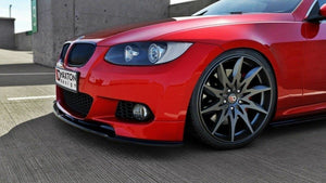 Maxton frontsplitter til BMW 3 E92 Mpack ( Model fits M Performance splitters) – blank sort – billede 3 af 5