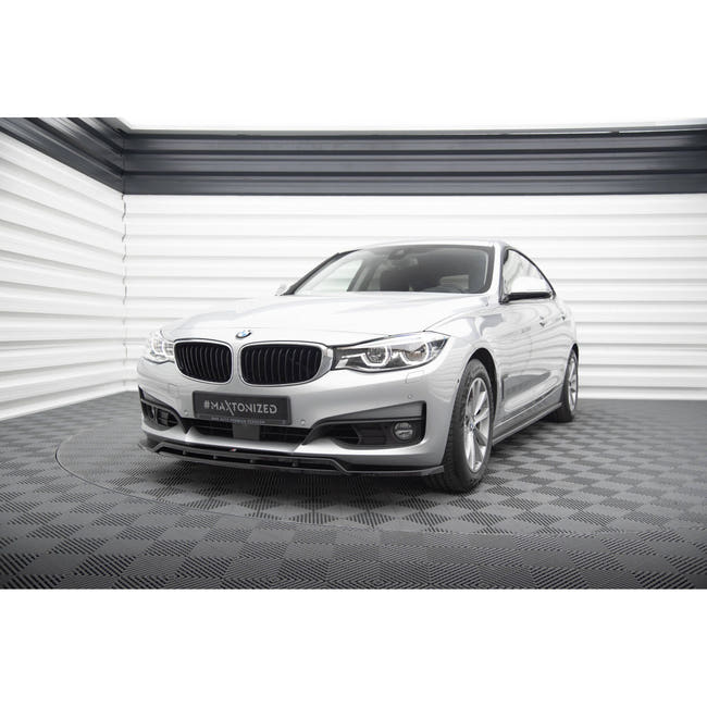 Maxton frontsplitter til BMW 3 GT F34 – blank sort – billede 1 af 5