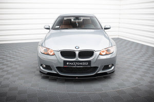 Maxton frontsplitter til BMW 3 M-Pack E92 – blank sort – billede 2 af 5