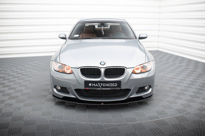 Maxton frontsplitter til BMW 3 M-Pack E92 – blank sort – billede 2 af 5