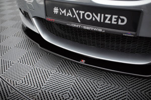 Maxton frontsplitter til BMW 3 M-Pack E92 – blank sort – billede 3 af 5