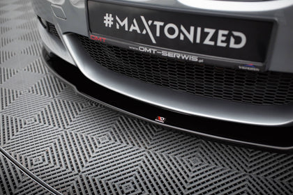 Maxton frontsplitter til BMW 3 M-Pack E92 – blank sort – billede 3 af 5