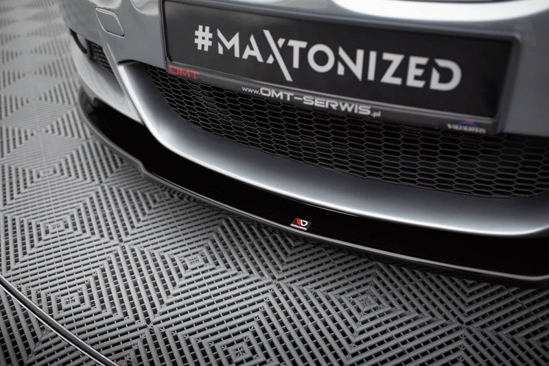 Maxton frontsplitter til BMW 3 M-Pack E92 – blank sort – billede 3 af 5