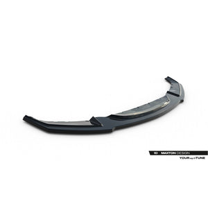 Maxton frontsplitter til BMW 3 M-Pack F30 / F30 Facelift – blank sort – billede 6 af 7