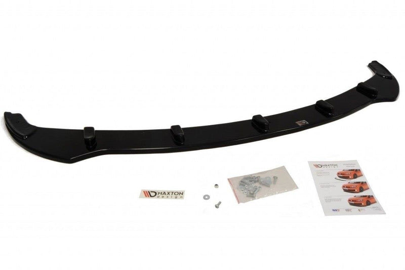 Maxton frontsplitter til BMW 5 E60 / E61 (Facelift Model) – blank sort – billede 2 af 2