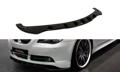 Maxton frontsplitter til BMW 5 E60 / E61 – blank sort – billede 1 af 2