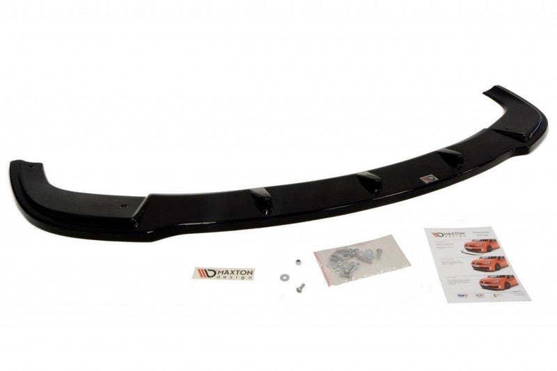 Maxton frontsplitter til BMW 5 E60 M-PACK – blank sort – billede 3 af 3