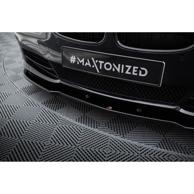 Maxton frontsplitter til BMW 5 GT F07 – blank sort – billede 2 af 5