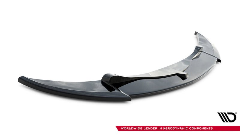 Maxton frontsplitter til BMW M3 M Performance Coupe E92 / Cabrio E93 – blank sort – billede 2 af 3