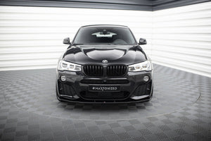 Maxton frontsplitter til BMW X4 M-PACK – blank sort – billede 2 af 6
