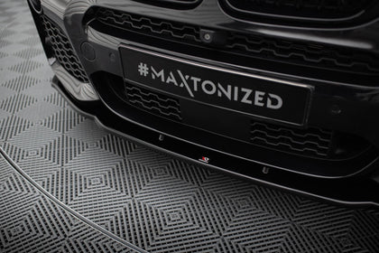 Maxton frontsplitter til BMW X4 M-PACK – blank sort – billede 3 af 6