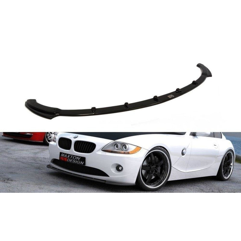 Maxton frontsplitter til BMW Z4 E85 / E86 – blank sort – billede 1 af 2