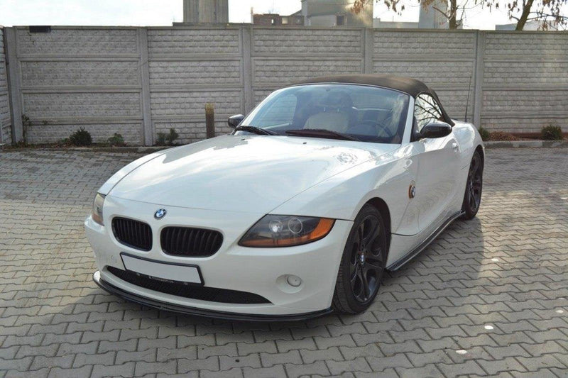 Maxton frontsplitter til BMW Z4 E85 – blank sort – billede 1 af 5