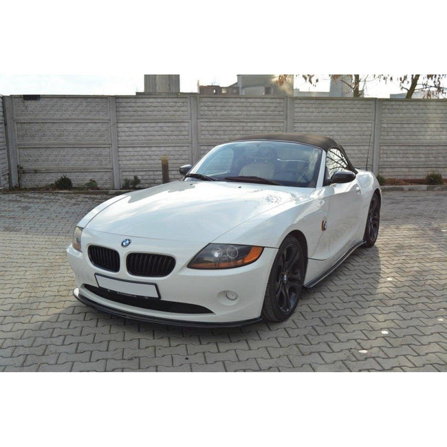Maxton frontsplitter til BMW Z4 E85 – blank sort – billede 1 af 5