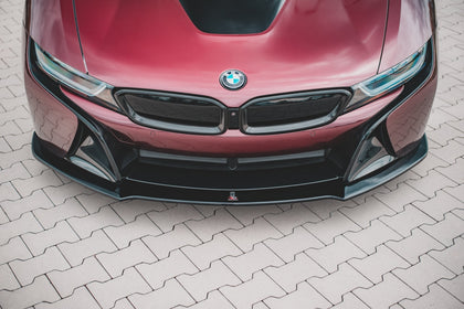 Maxton frontsplitter til BMW i8 – blank sort – billede 4 af 7