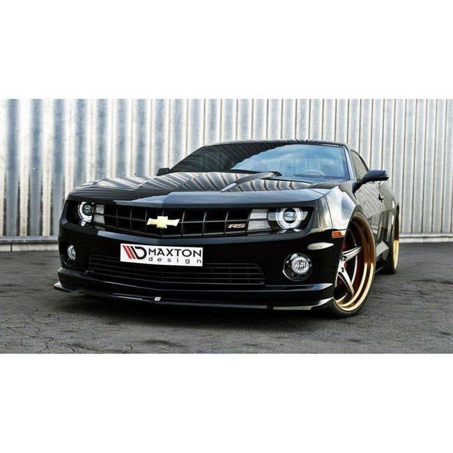 Maxton frontsplitter til Chevrolet Camaro SS Mk5 – blank sort – billede 1 af 2