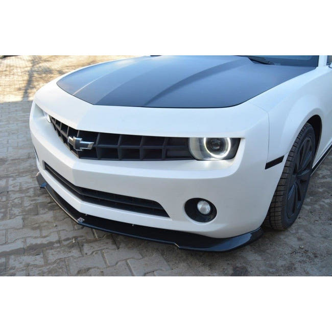 Maxton frontsplitter til Chevrolet Camaro Standard Mk5 – blank sort – billede 1 af 7