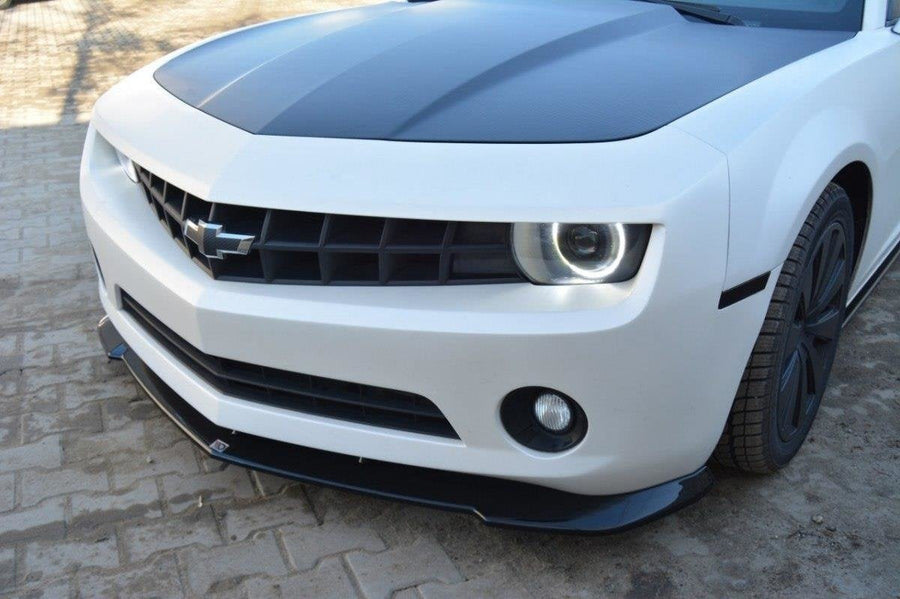 Maxton frontsplitter til Chevrolet Camaro Standard Mk5 – blank sort – billede 1 af 7
