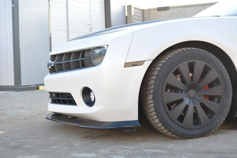 Maxton frontsplitter til Chevrolet Camaro Standard Mk5 – blank sort – billede 3 af 7