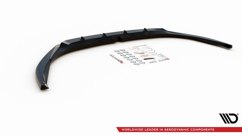 Maxton frontsplitter til Citroen DS4 – blank sort – billede 6 af 6