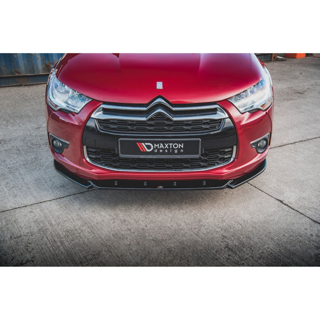 Maxton frontsplitter til Citroen DS4 – blank sort – billede 2 af 6