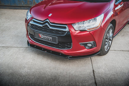 Maxton frontsplitter til Citroen DS4 – blank sort – billede 3 af 6