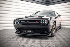 Maxton frontsplitter til Dodge Challenger RT Mk3 Facelift – blank sort – billede 1 af 6