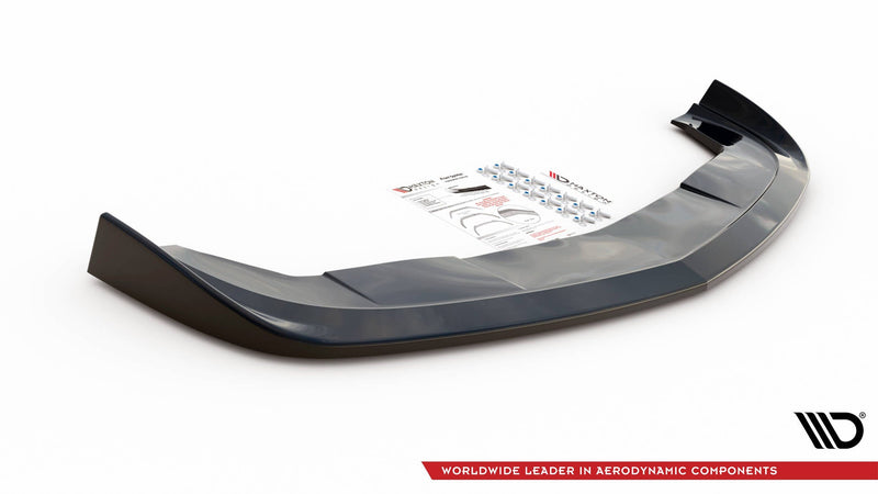 Maxton frontsplitter til Dodge Challenger RT Mk3 Facelift – blank sort – billede 4 af 6
