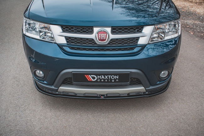 Maxton frontsplitter til Fiat Freemont – blank sort – billede 2 af 6