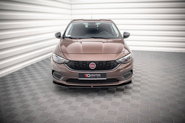Maxton frontsplitter til Fiat Tipo S-Design – blank sort – billede 2 af 8