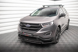 Maxton frontsplitter til Ford Edge Mk2 – blank sort – billede 1 af 7
