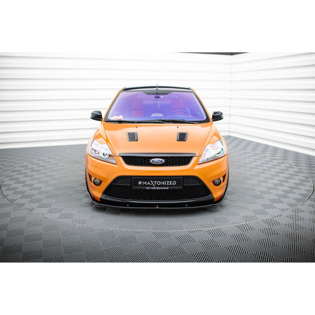 Maxton frontsplitter til Ford Focus ST Mk2 Facelift – blank sort – billede 2 af 5