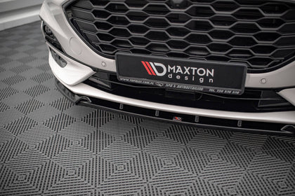 Maxton frontsplitter til Ford Kuga ST-Line Mk3 – blank sort – billede 3 af 5