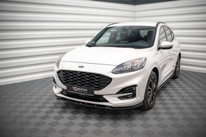 Maxton frontsplitter til Ford Kuga ST-Line Mk3 – blank sort – billede 1 af 5