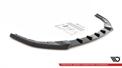 Maxton frontsplitter til Ford Kuga ST-Line Mk3 – blank sort – billede 4 af 5