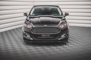 Maxton frontsplitter til Ford Mondeo Mk5 – blank sort – billede 2 af 4