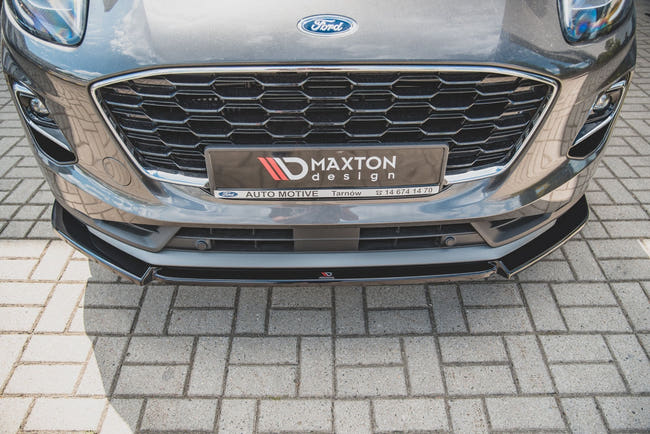 Maxton frontsplitter til Ford Puma Mk1 – blank sort – billede 2 af 7