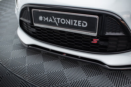 Maxton frontsplitter til Ford S-Max Titanium Mk1 Facelift – blank sort – billede 3 af 5