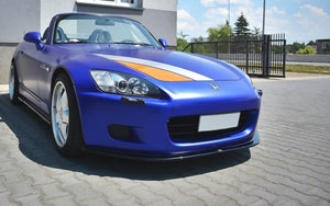 Maxton frontsplitter til Honda S2000 – blank sort – billede 1 af 3