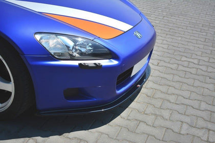 Maxton frontsplitter til Honda S2000 – blank sort – billede 2 af 3