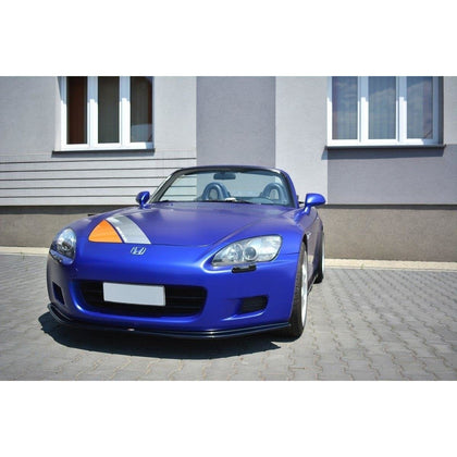 Maxton frontsplitter til Honda S2000 – blank sort – billede 3 af 3
