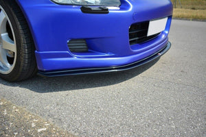 Maxton frontsplitter til Honda S2000 – blank sort – billede 1 af 4