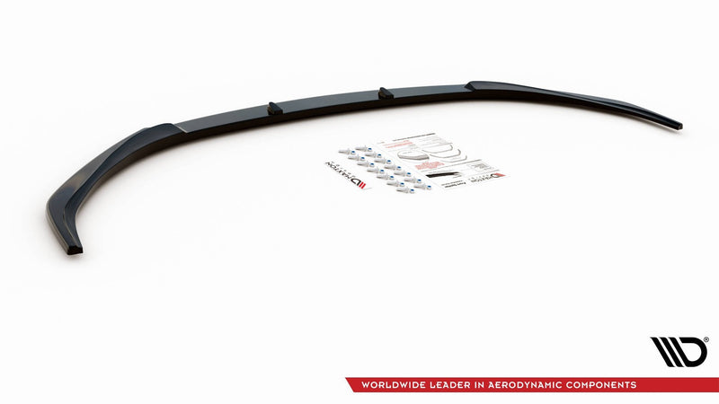 Maxton frontsplitter til Lexus LS Mk4 Facelift – blank sort – billede 8 af 8