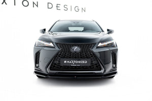 Maxton frontsplitter til Lexus UX F-Sport Mk1 – blank sort – billede 2 af 6
