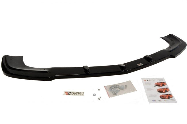 Maxton frontsplitter til Mercedes-Benz SLK 55 AMG R172 – blank sort – billede 2 af 3